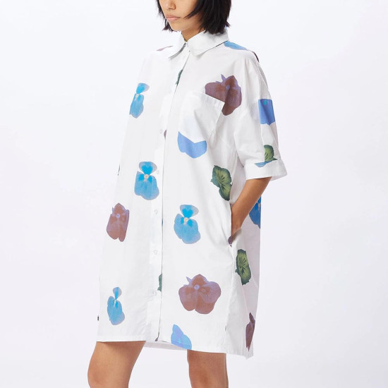 Obey Γυναικείο φόρεμα Hana Shirt Dress